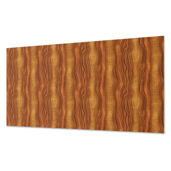 Rectangular wall panel A pattern reminiscent of wood