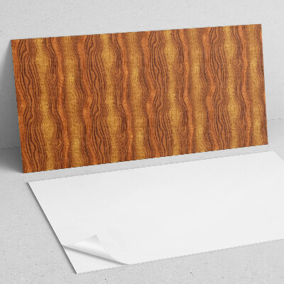 Rectangular wall panel A pattern reminiscent of wood