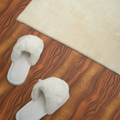 Rectangular wall panel A pattern reminiscent of wood