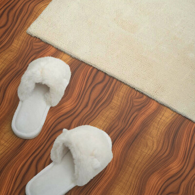 Rectangular wall panel A pattern reminiscent of wood