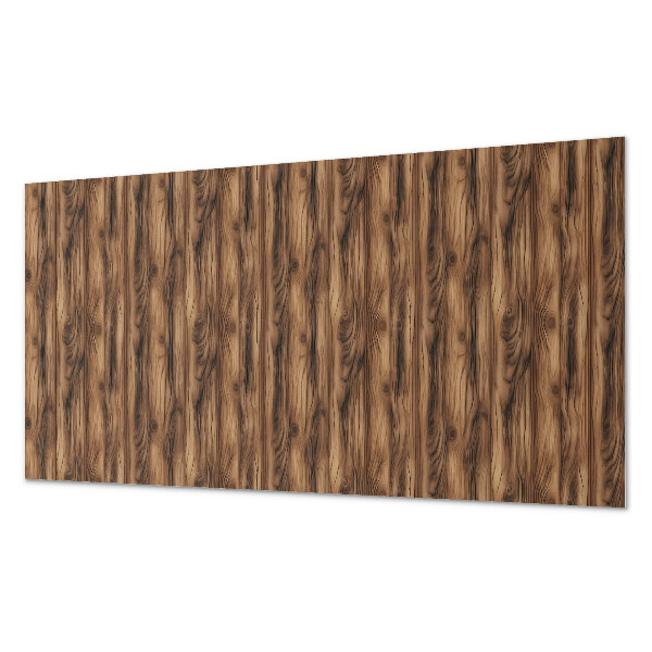 Rectangular bathroom wall panel A pattern reminiscent of wood