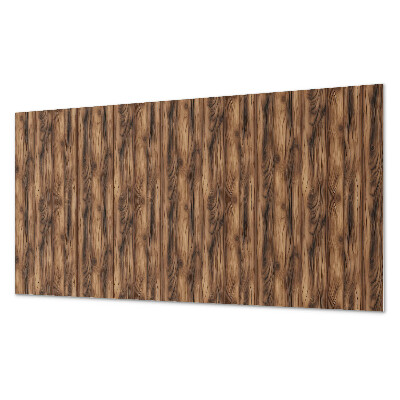 Rectangular bathroom wall panel A pattern reminiscent of wood