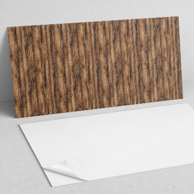 Rectangular bathroom wall panel A pattern reminiscent of wood
