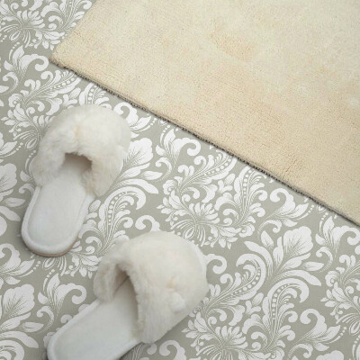 Rectangular decorative wall panel A plant motif with decorative details