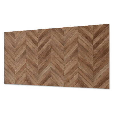 Rectangular bathroom wall panel Herringbone pattern