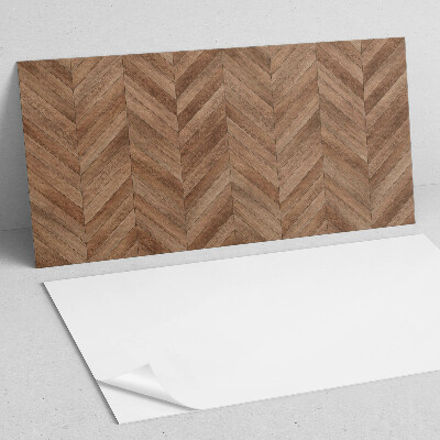 Rectangular bathroom wall panel Herringbone pattern