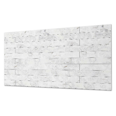 Rectangular bathroom wall panel Marble illusion
