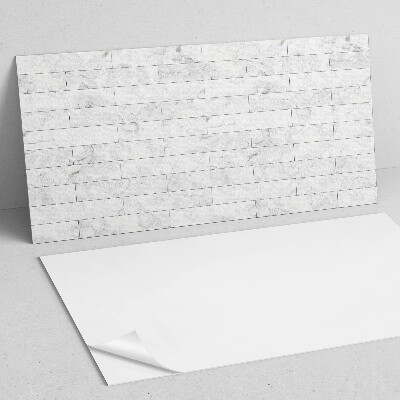 Rectangular bathroom wall panel Marble illusion