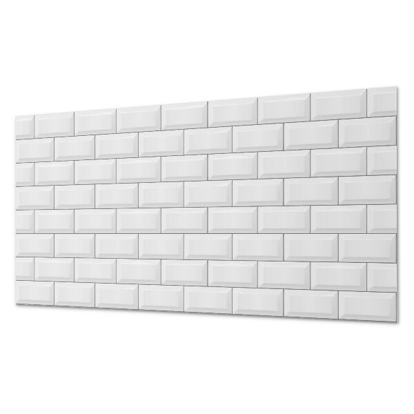 Rectangular decorative wall panel Brick layout in a modern style