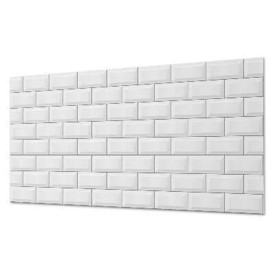 Rectangular decorative wall panel Brick layout in a modern style