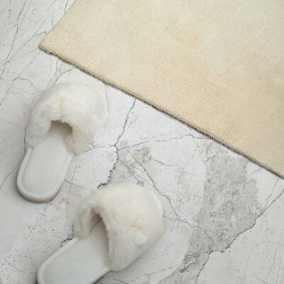 Rectangular wall panel Authentic marble pattern