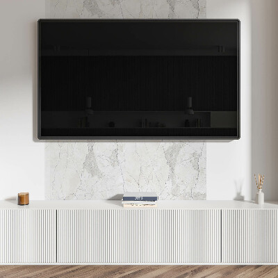 Rectangular wall panel Authentic marble pattern