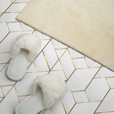 Rectangular wall panel Stylish lines in a geometric arrangement