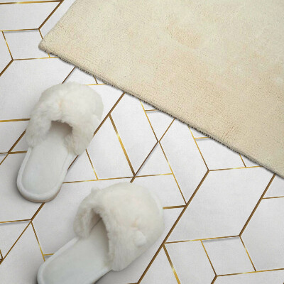 Rectangular wall panel Stylish lines in a geometric arrangement