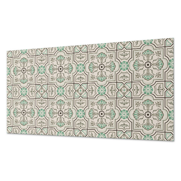 Rectangular decorative wall panel Geometric shapes in a modern style