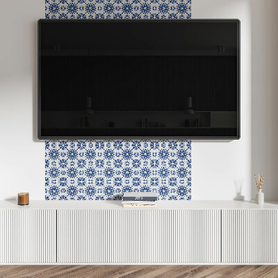 Rectangular decorative wall panel Floral motif