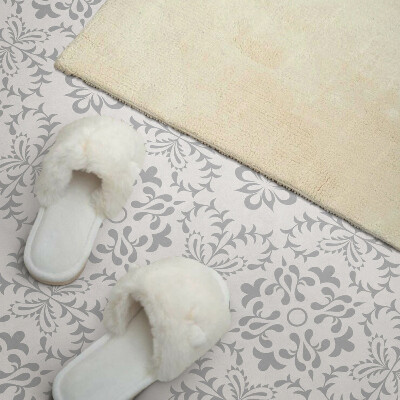 Rectangular wall panel Floral pattern with intricate details