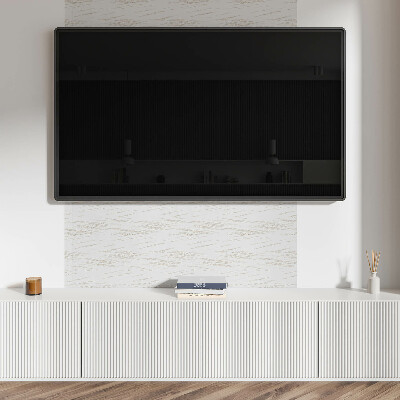 Rectangular bathroom wall panel Delicate lines in a subtle texture
