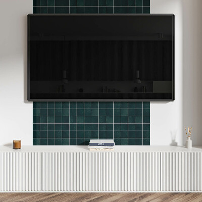 Rectangular decorative wall panel Abstract tile motif