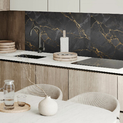 Rectangular wall panel Elegant marble pattern with veins