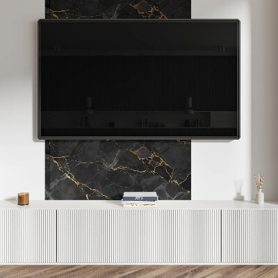 Rectangular wall panel Elegant marble pattern with veins