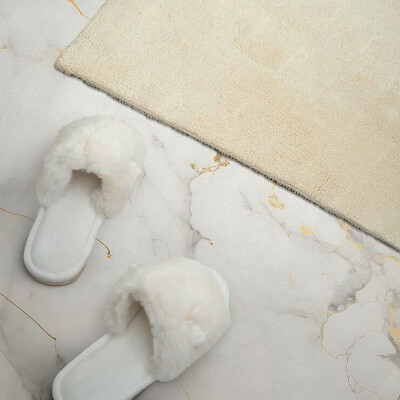 Rectangular bathroom wall panel Marble classic in an elegant style