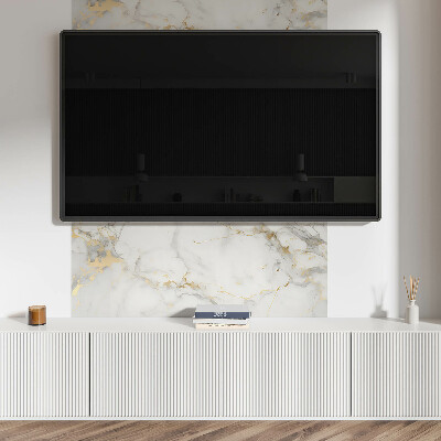 Rectangular bathroom wall panel Marble classic in an elegant style