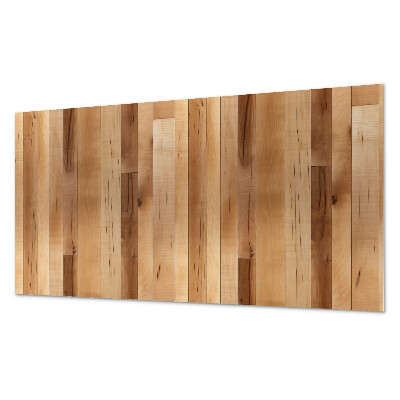 Rectangular decorative wall panel Wood-inspired pattern