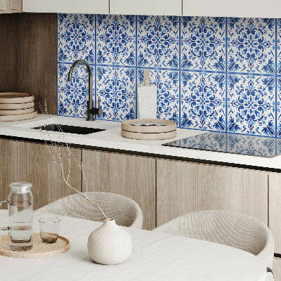 Rectangular wall panel Floral symmetry in full swing