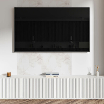 Rectangular bathroom wall panel Marble motif in subtle shades
