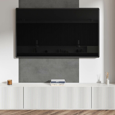 Rectangular decorative wall panel Raw concrete pattern