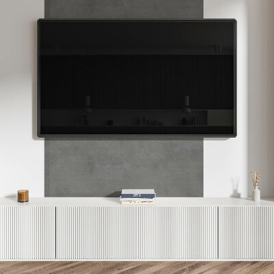 Rectangular decorative wall panel Raw concrete pattern