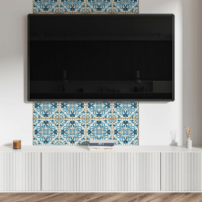 Rectangular wall panel Plant harmony in symmetry