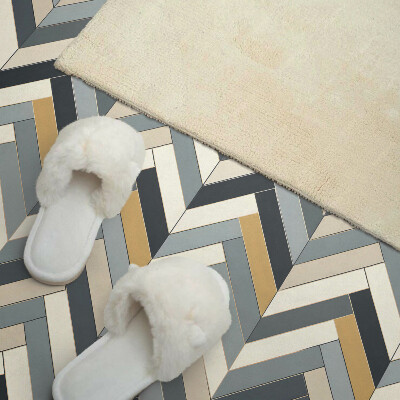 Rectangular wall panel Herringbone Motif