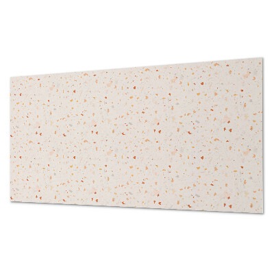 Rectangular decorative wall panel Abstract Terrazzo Motif