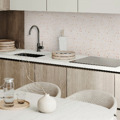 Rectangular decorative wall panel Abstract Terrazzo Motif