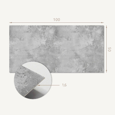 Rectangular wall panel Concrete surface with scratches