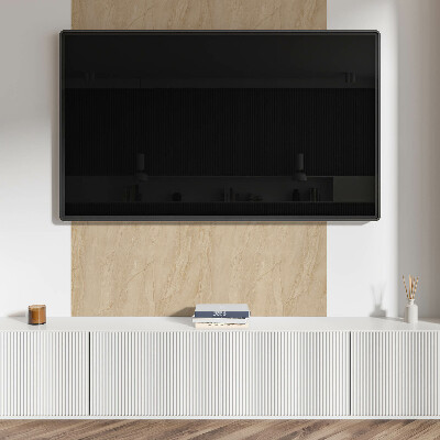 Rectangular wall panel Marble illusion