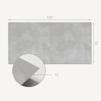 Rectangular bathroom wall panel Abstract structure with effect