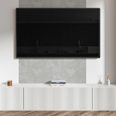 Rectangular bathroom wall panel Abstract structure with effect
