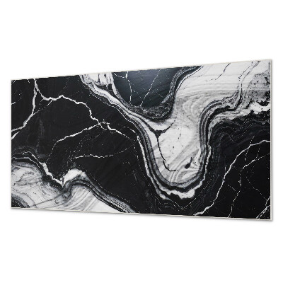 Rectangular wall panel Abstract marble motif