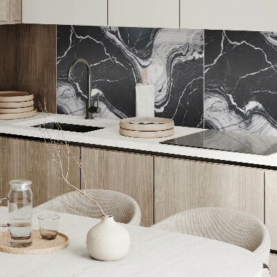 Rectangular wall panel Abstract marble motif