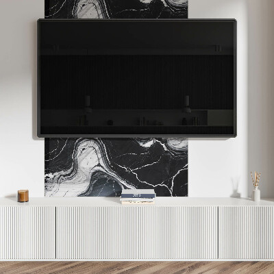 Rectangular wall panel Abstract marble motif