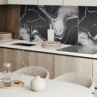 Rectangular wall panel Abstract marble motif