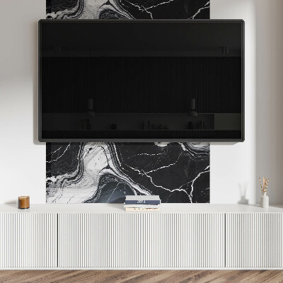 Rectangular wall panel Abstract marble motif