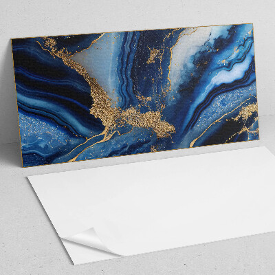 Rectangular wall panel Wavy abstract motif