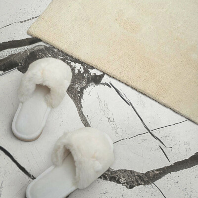 Rectangular wall panel Marble motif with pronounced veins