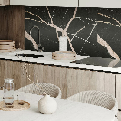 Rectangular decorative wall panel Classic marble motif