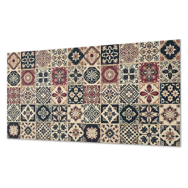 Rectangular bathroom wall panel Mosaic tile patterns
