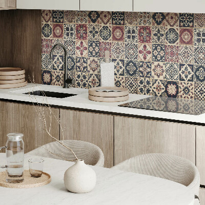 Rectangular bathroom wall panel Mosaic tile patterns